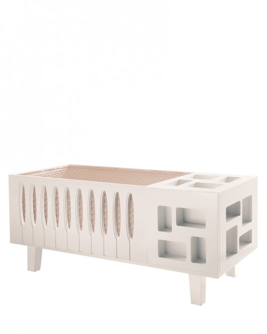 Grand Sonno Crib White Edition